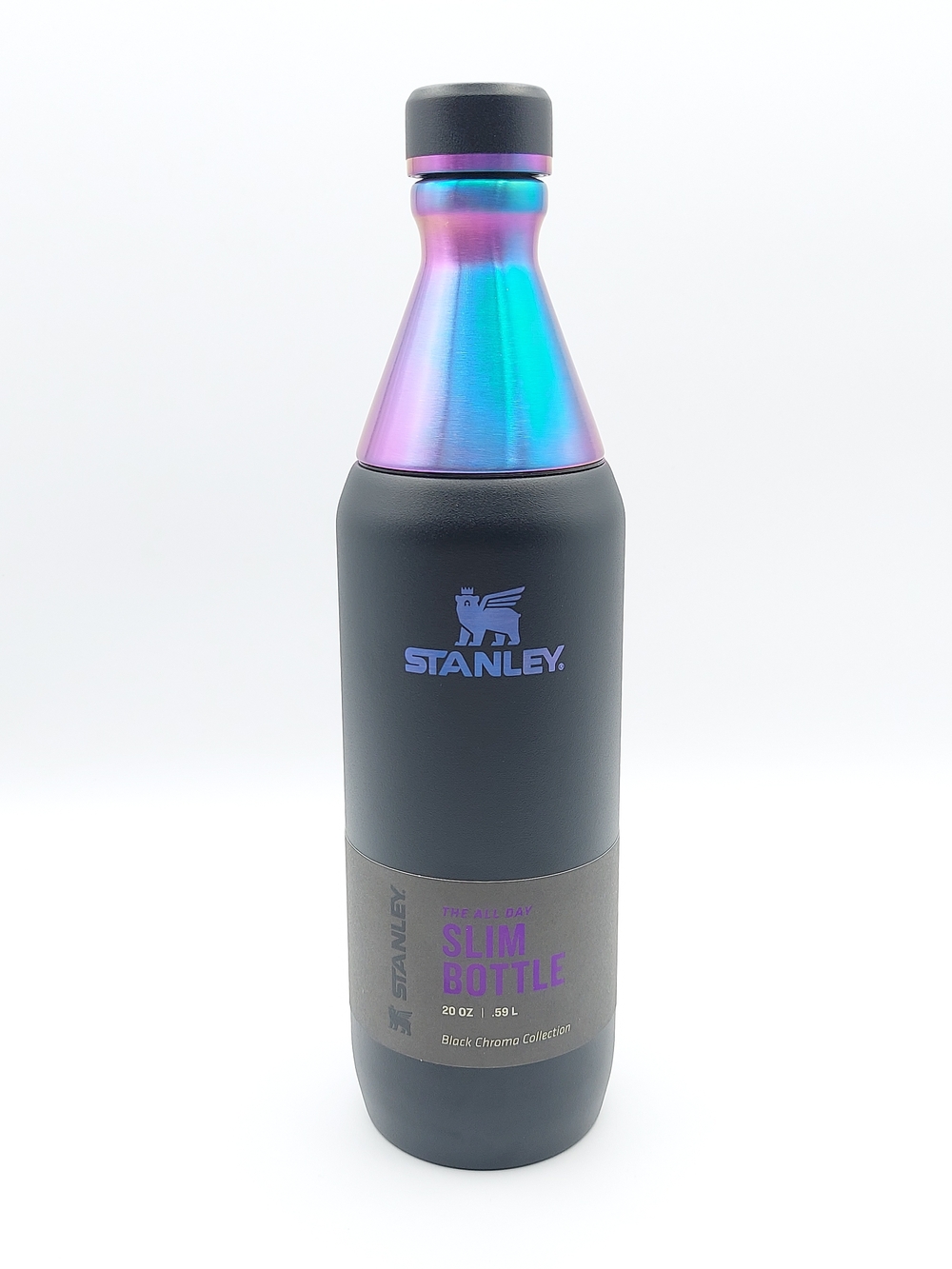 Stanley Slim Bottle, Black Chroma Collection 20oz